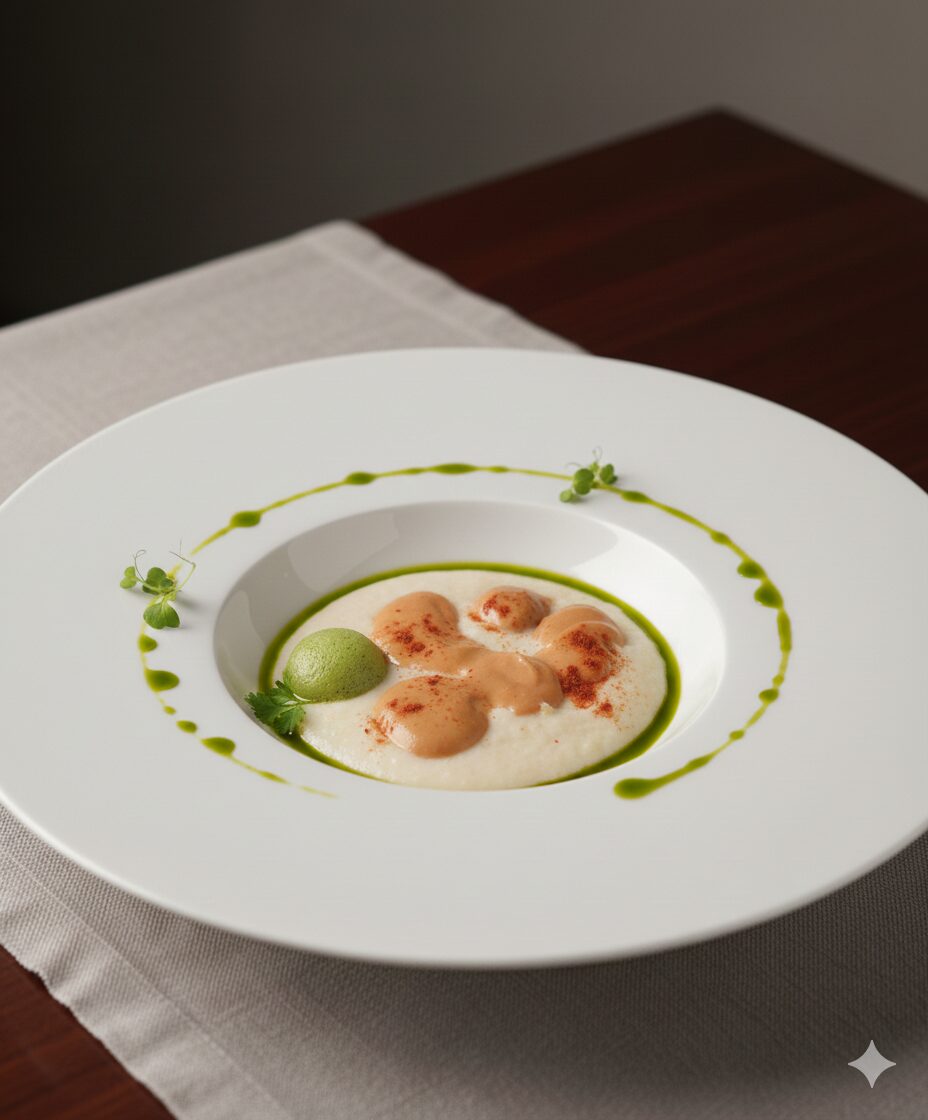 Bacalao con salsa adaptado para disfagia